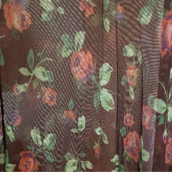 Betsy Rose Sleeve Maxi Corset Dress Lingerie size medium - Picture 5 of 8